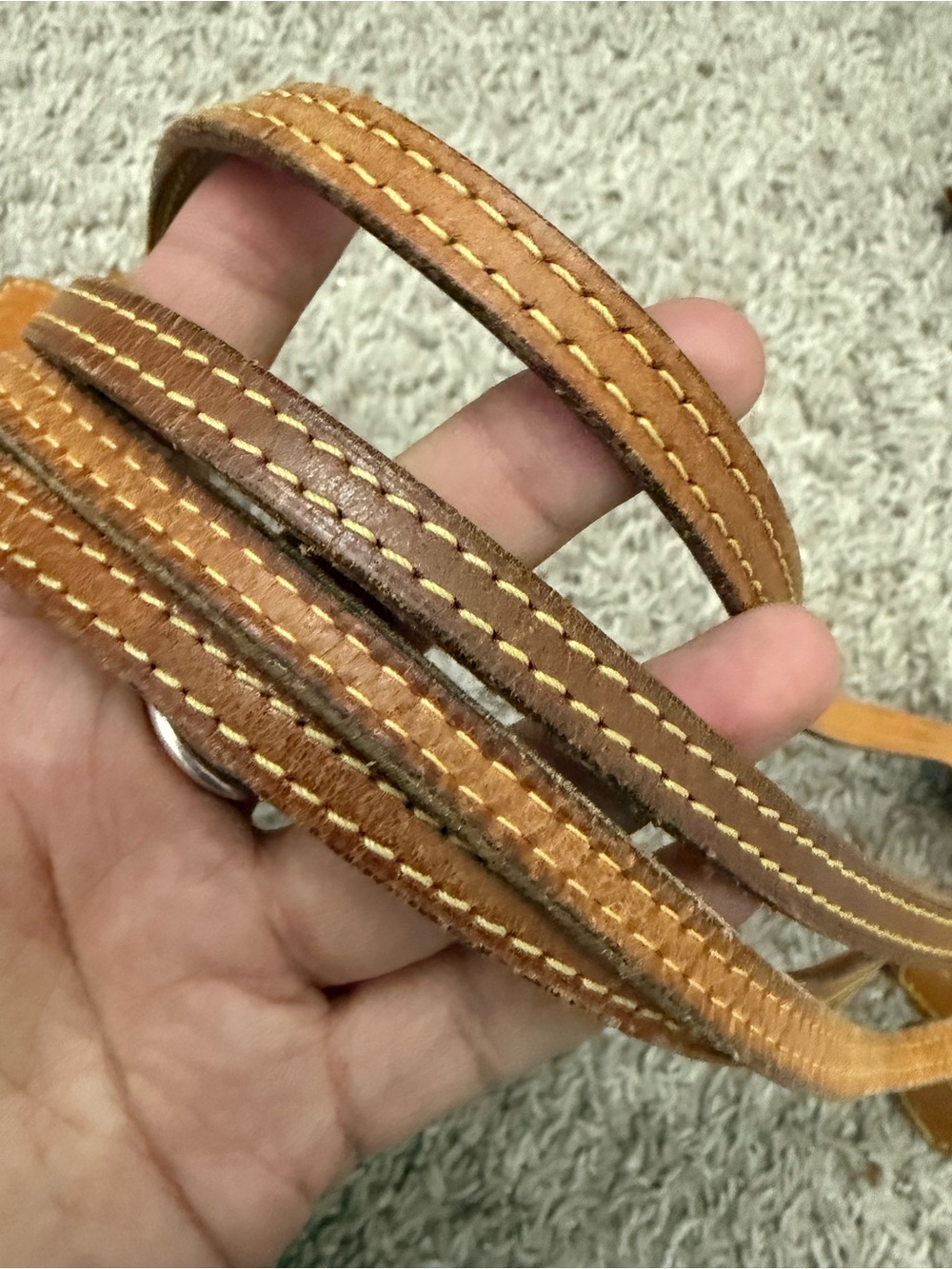 - Louis Vuitton never full PM straps B46 - Picture 4 of 6